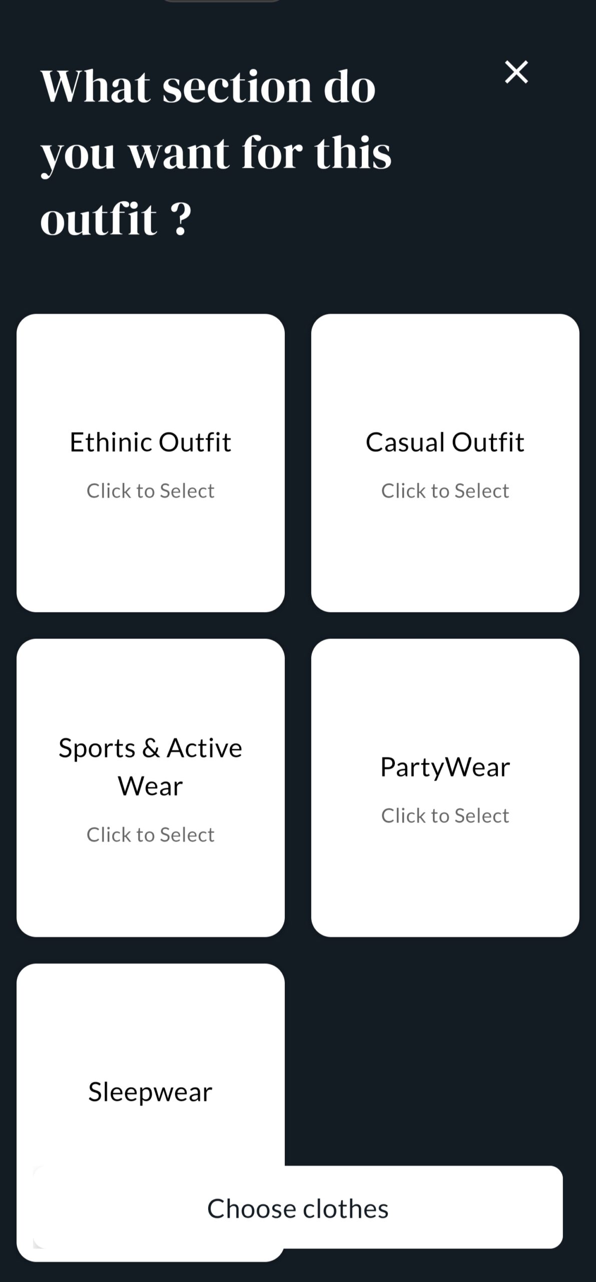 Digital Wardrobe Management